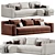 Loll Comp Sofa: Modern Elegance 3D model small image 1