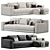 Loll Comp Sofa: Modern Elegance 3D model small image 4
