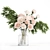 Elegant Rose Bouquet Set 3D model small image 4