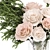 Elegant Rose Bouquet Set 3D model small image 6