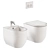 Italian Design Stino WC Set 3D model small image 6