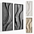 Modern Abstract Wall Art Set 3D model small image 1