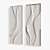 Modern Abstract Wall Art Set 3D model small image 4