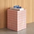 Tiled Side Table Nightstand Outdoor 3D model small image 2