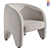 YUZU Flex Chair - Design Excellence 3D model small image 1