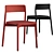 Modern Upholstered Chair by Mattiazzi 3D model small image 2