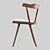 Stylish Dining Chair Angelo 3D model small image 3