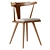 Stylish Dining Chair Angelo 3D model small image 8