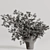 Plant Bouquet Vase 3D Model 3D model small image 9