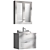 Modern White Marble Vanity Set 3D model small image 2