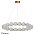 Clodie Bronze Pendant Light 3D model small image 1