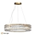 Golden Myrtle Pendant Light Fixture 3D model small image 1