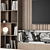 Modern TV Wall Set 20 3D model small image 2