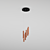 Cascade Pendant Light HOKASU PL14 3D model small image 3