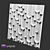 Modern 3D Gypsum Panel - REVERY 3D model small image 1