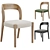 Hamish Upholstered Dining Chair 3D model small image 2