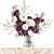 Spring Blossom Bouquet Set 3D model small image 1