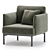 Contemporary Armchair: Penn by West Elm 3D model small image 4