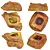 Assorted Baking Models Set 3D model small image 4