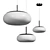 BELLEZA Oval Pendant: Chic Illumination 3D model small image 3