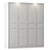 IKEA Wardrobe Set 02 completo 3D model small image 2