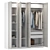 IKEA Wardrobe Set 02 completo 3D model small image 3