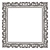 Elegant Classic 3D Frame Mirror 3D model small image 6