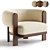 Elegant Vanderbilt Chair, 3Ds Max 3D model small image 3