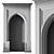 Adjustable Arabesque Arch Kit 3D model small image 7