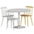 Sleek Scandinavian-Inspired Cafe Set 3D model small image 7