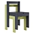 Modern Föppl Dining Chair 3D model small image 5