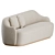 Fogia Barba Club Sofa: Modern Elegance 3D model small image 6