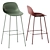 Muuto Fiber Bar Stool Set 3D model small image 2