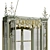 Metallic Entry Group with Gilded Elements 3D model small image 4