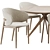 Sleek Dining Set 2016 Vray 3D model small image 2