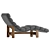 Elegant Upholstered Philippe Chaise Lounge 3D model small image 25