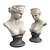 Ancient Venus Bust Sculpture 3D model small image 4