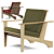 Keng Kian Rotating Armchair Kit 3D model small image 2