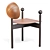 Orbe Ball Dining Chair: Modern Elegance 3D model small image 3