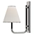 Rigby Small Sconce by Visual Comfort 3D model small image 10