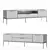 Modern TV Stand with Drawers 3D model small image 2