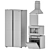 Maunfeld Kitchen Appliance Set 02 3D model small image 7