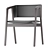  Modern chair with dual finish 3D model small image 9