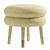 Modern Marshmallow Stool: Functional Chic 3D model small image 2