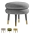 Modern Marshmallow Stool: Functional Chic 3D model small image 5