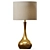 Elegant Glass Table Lamp 3D model small image 2