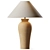 Terracotta Sasha Table Lamp 3D model small image 1