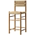 Charlotte Counter Stool Rattan Optimize 3D model small image 2