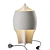 Gypsum Aluminum Table Lamp Live 3D model small image 2