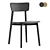 Elegant Casale Dining Chair 3D model small image 1